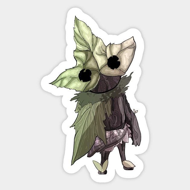 Leafy Boi Aging Sticker by kwardart